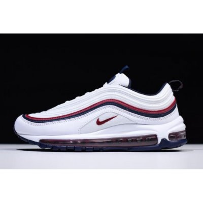 Nike Air Max 97 Beyaz / Kırmızı / Siyah / Mavi Koşu Ayakkabısı Türkiye - UMUARWFE